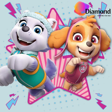 Sky en Everest Paw Patrol Diamond Painting for you
